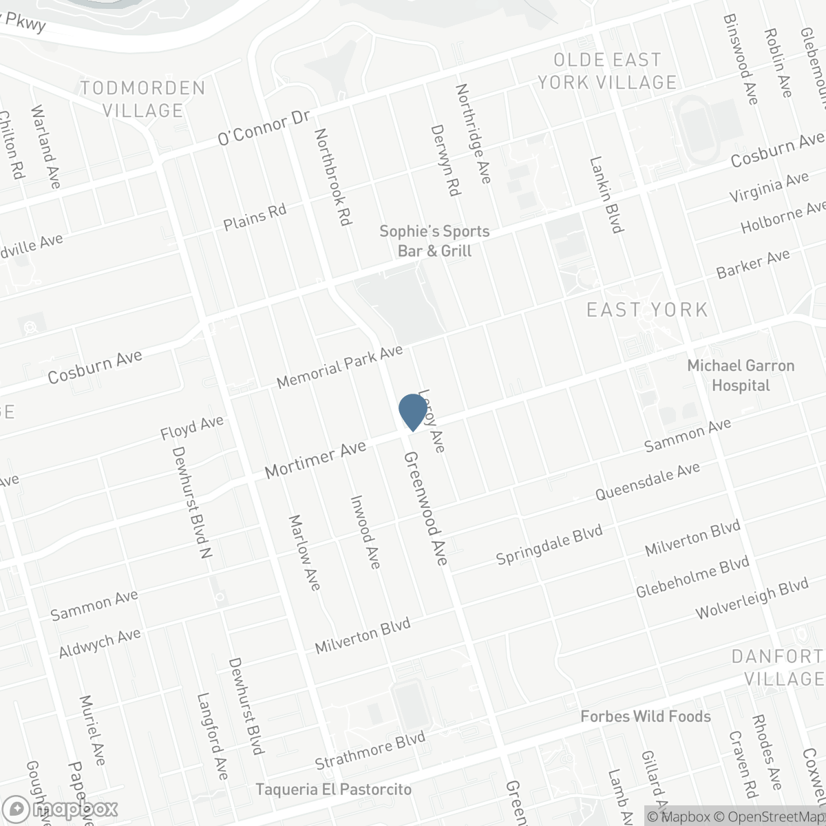 40 LEROY AVENUE, Toronto, Ontario M4J 4G8